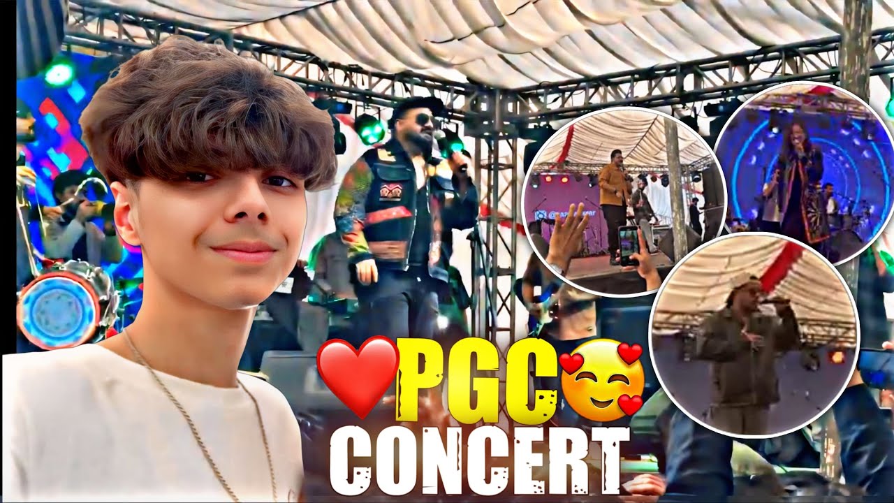 PGC GUJRAT CONCERT 2025 | Asim Azhar, Sehargul, Sahir Ali Bagga, Rafay Israr