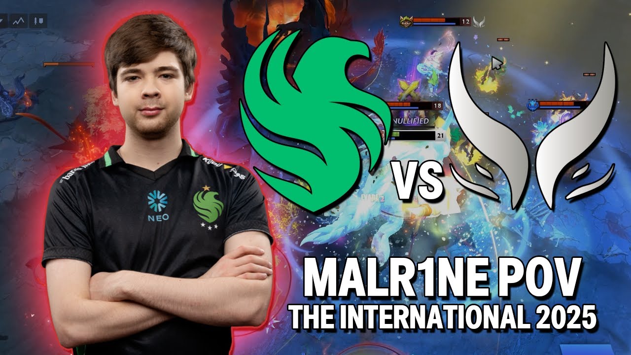 Malr1ne's INSANE PRIMAL BEAST POV at TI2025 Dota 2 Grand Finals!