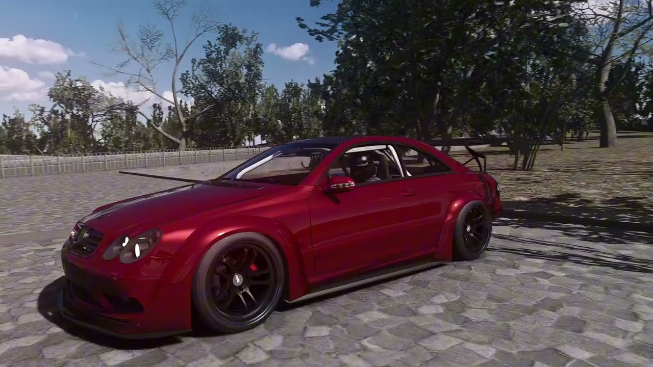 Drifting Mercedes Benz CLK -Assetto Corsa | Fanatec CSL DD