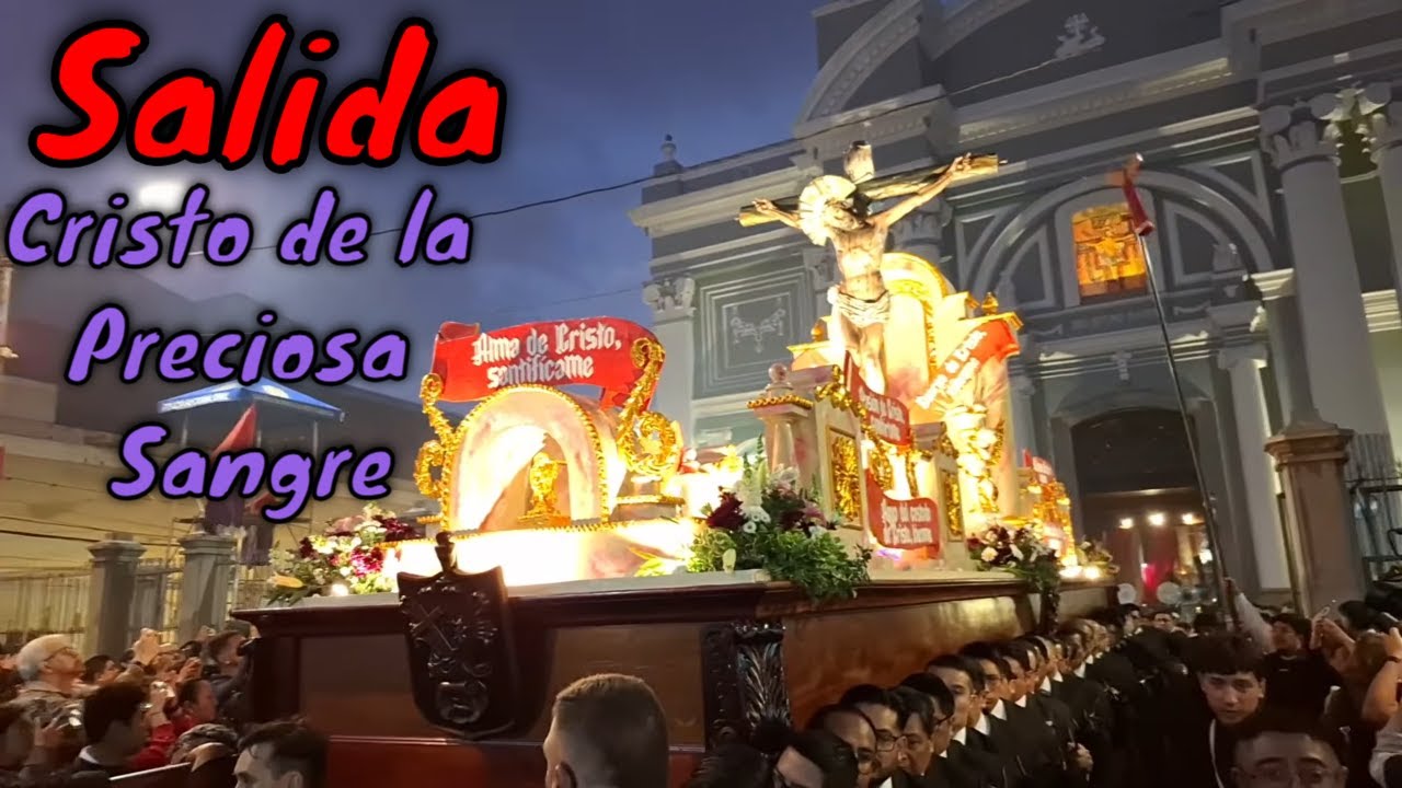 #EnVivo SALIDA 🔴 CRISTO DE LA PRECIOSA SANGRE Procesión Quinto Viernes Cuaresma 2026 T San Francisco