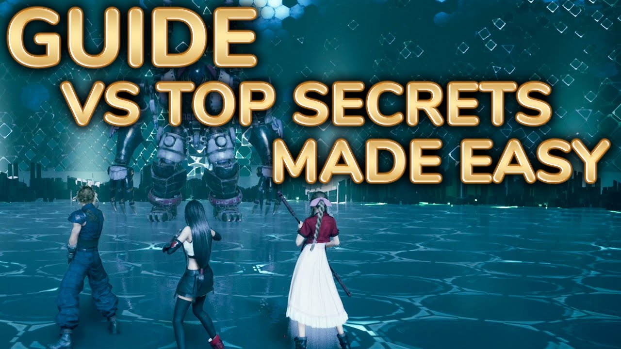 [FF7R] Как пройти VS Top Secrets и сделать так, чтобы это выглядело легко (Руководство)