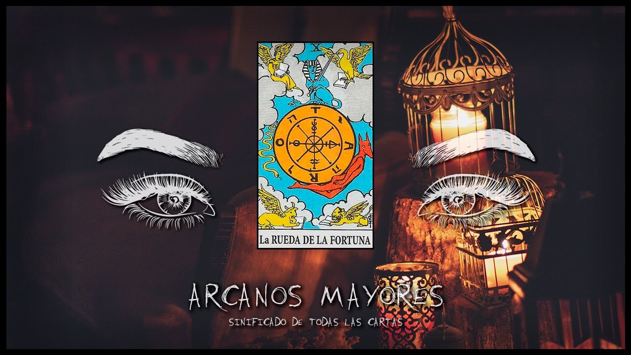 🔹 LA RUEDA DE LA FORTUNA TAROT 🔮 Significado de la Carta en Español (Curso Rider waite)