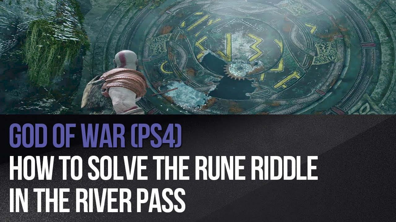 God of War (PS4) - How to solve the rune Riddle in The River Pass