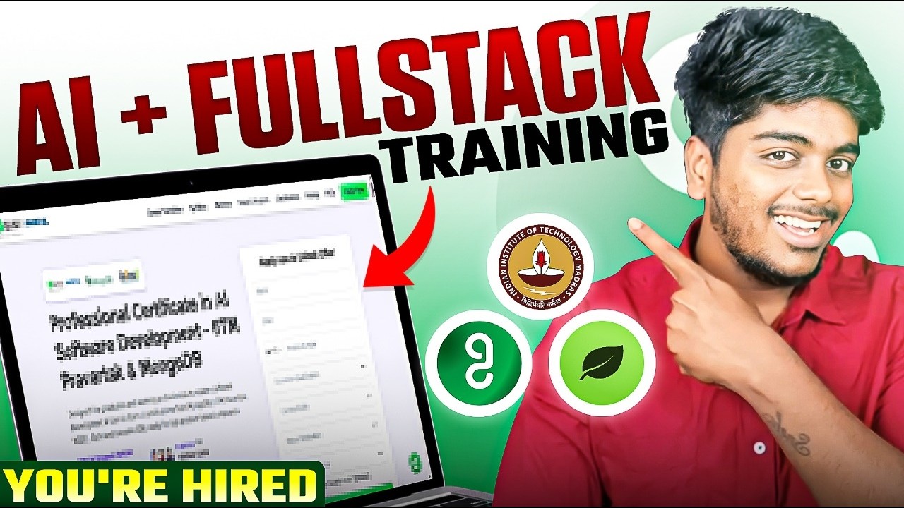 Full Stack + AI = Your Next Career Upgrade🔥