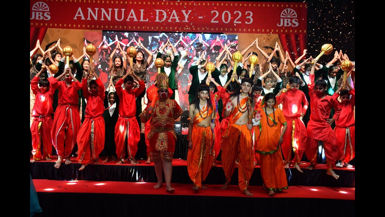 The Epic of Ramayana Standing Ovation performance by Students at JBPS #ramayan #jaishreeram #school