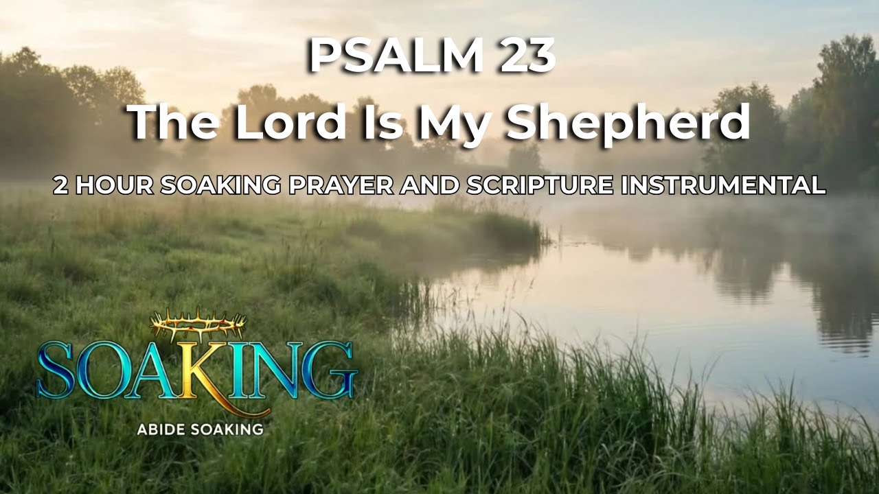 Psalm 23 – The Lord Is My Shepherd | 2 Hour Soaking Worship & Scripture