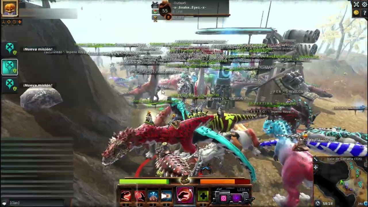 DINO STORM - NUEVA ALIANZA AME4 GUERRA