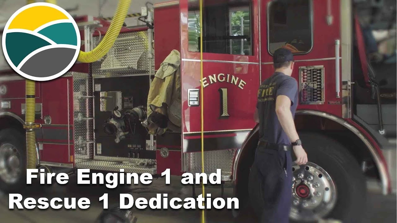 Fire Engine 1 and Rescue 1 Dedication - Fayetteville, Arkansas