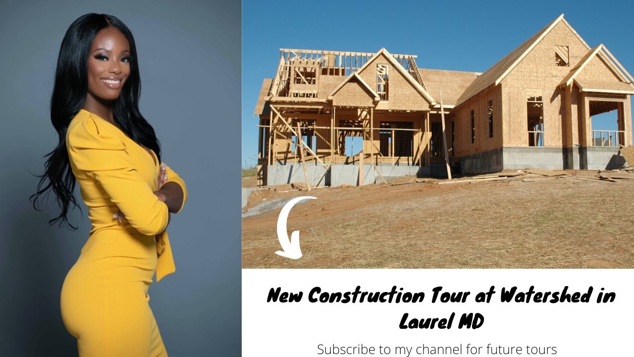 New Construction Home Tour at Watershed in Laurel Maryland #DMV #NewHome #HomesInMaryland