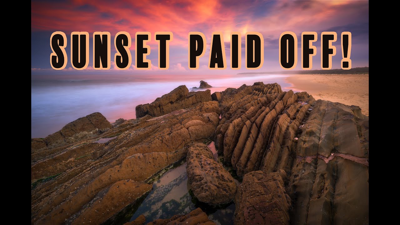 SUNSET PAID OFF - Seascape Photography