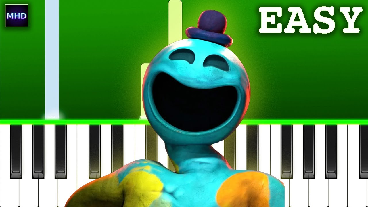 CG5 - HELL LIKE THIS (Poppy Playtime Chapter 4) - EASY Piano Tutorial