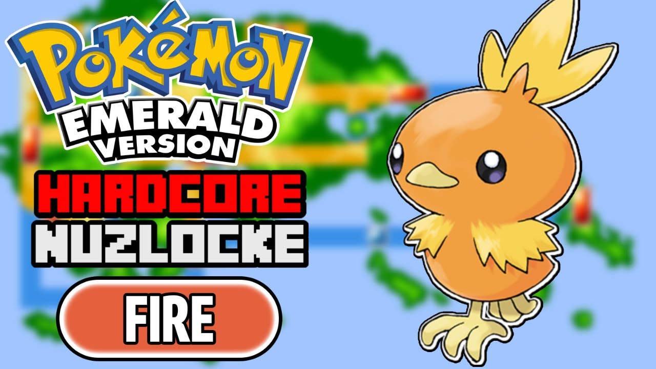 Pokemon Emerald Hardcore Nuzlocke - FIRE Only (NO Items, NO Overleveling)