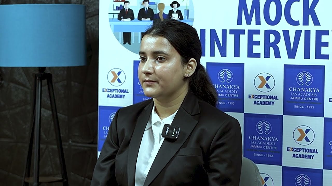 Vasudha Sharma | JKPSC KCS Judicial 2026 Rank 05 | Mock Interview Session