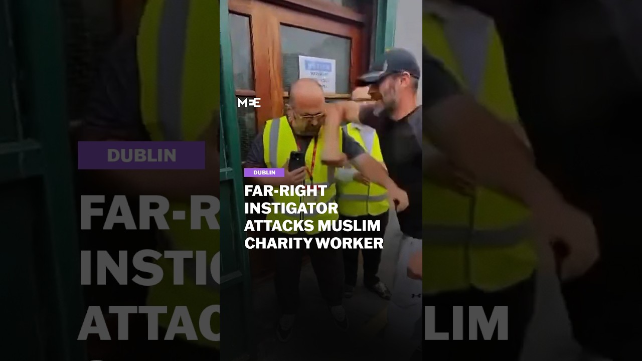 Muslim charity worker attacked by far-right instigator