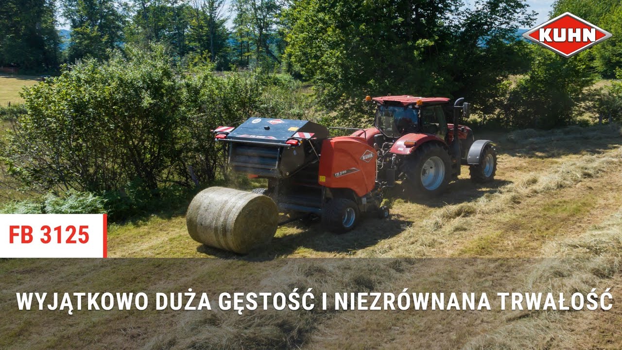 Jaką prasę stałokomorową wybrać? | KUHN FB 3125
