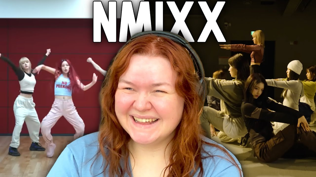 Reacting to ALL NMIXX DANCE PRACTICES