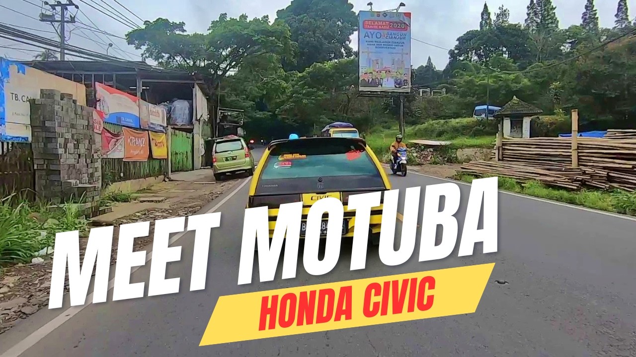 Sunset Ride: Puncak - Cianjur #2 | Pure Road Ambience, No Talking