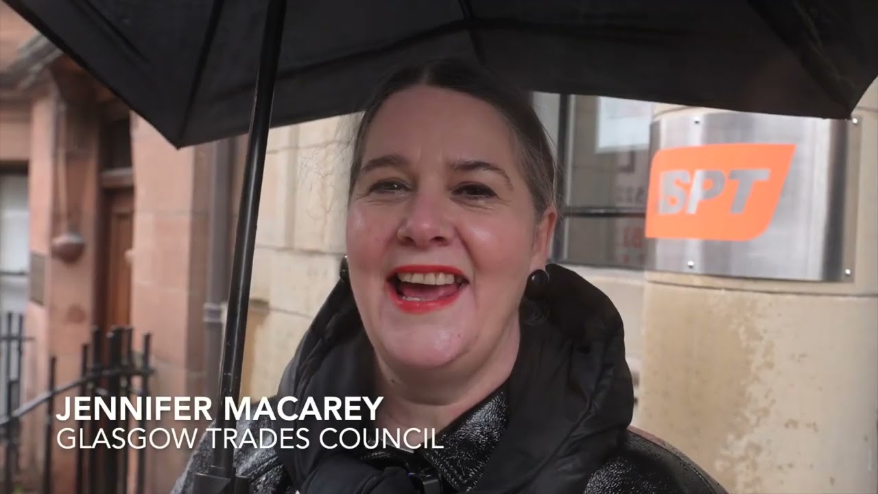 Better Buses for Strathclyde Rally at SPT Offices