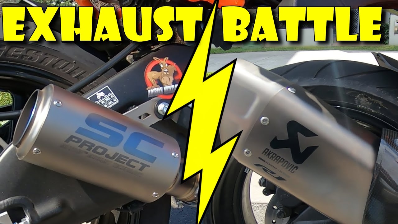 True Pure Sound MT10 | Akrapovič vs SC-Project | Side by Side