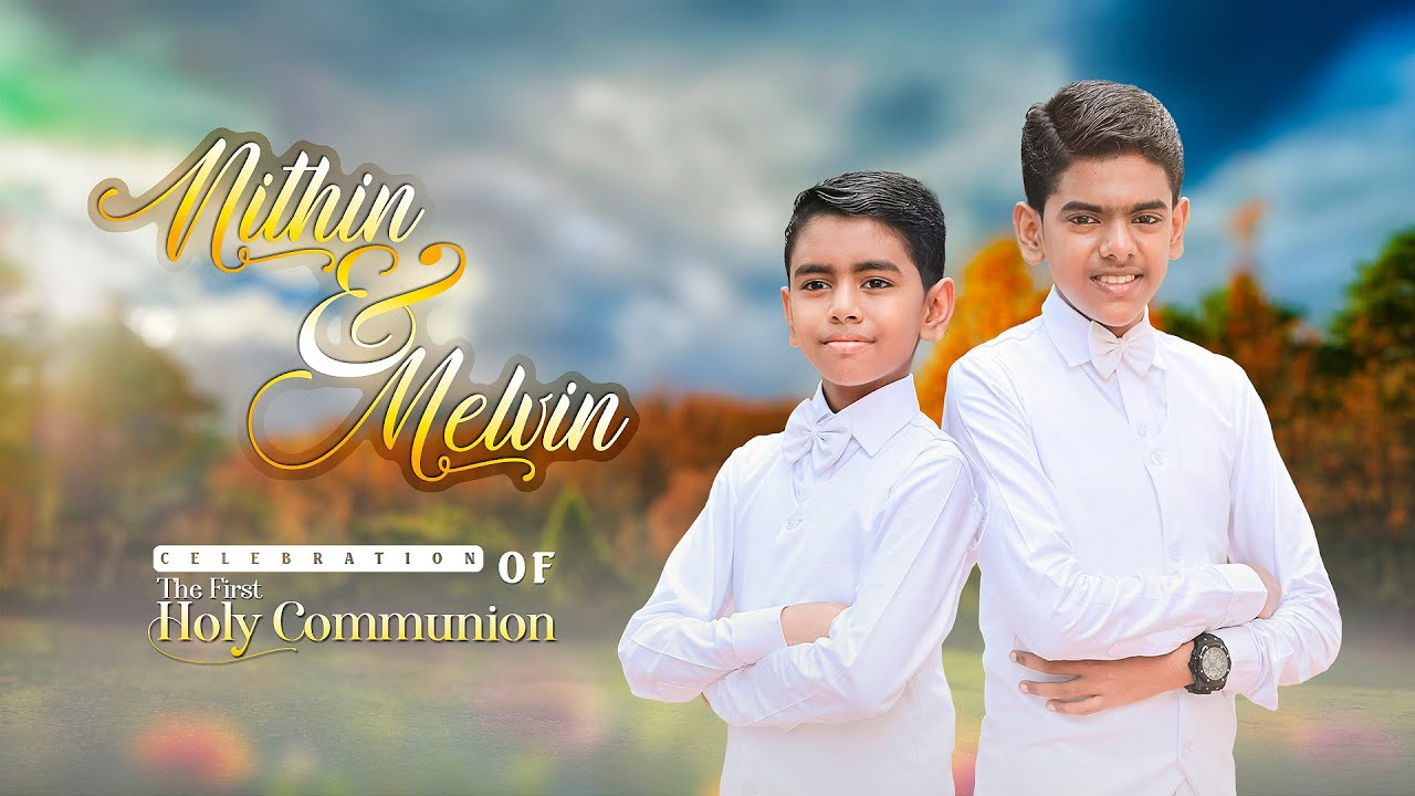 Joe & Joe First Holy Communion | Sahayamatha Church | Karaikudi