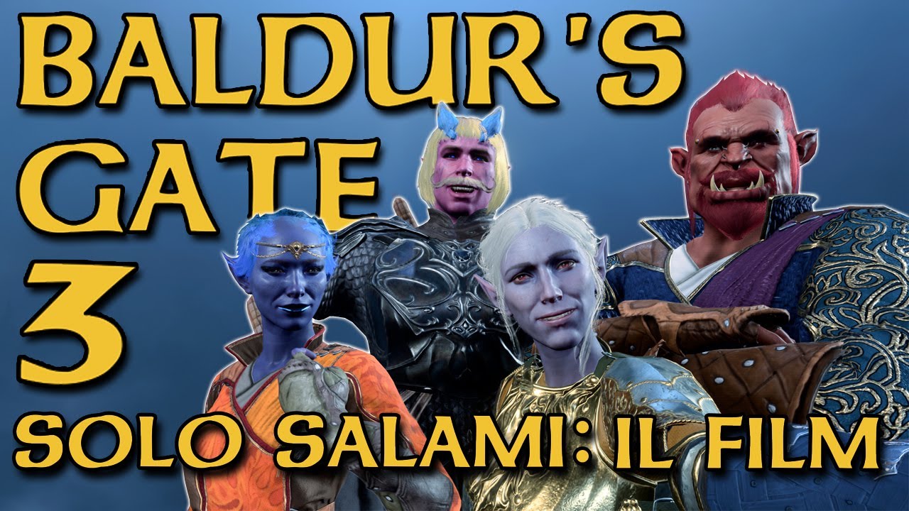 Baldur's Gate 3 A Colpi Di Salame: Il Film Completo
