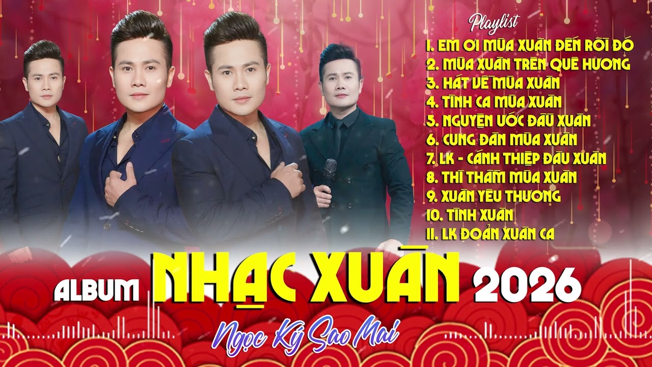 Album Nhạc Xuân Hay Nhất 2026 - Ngọc Ký | Liên Khúc Nhạc Xuân Trữ Tình Nghe Là Thấy Tết
