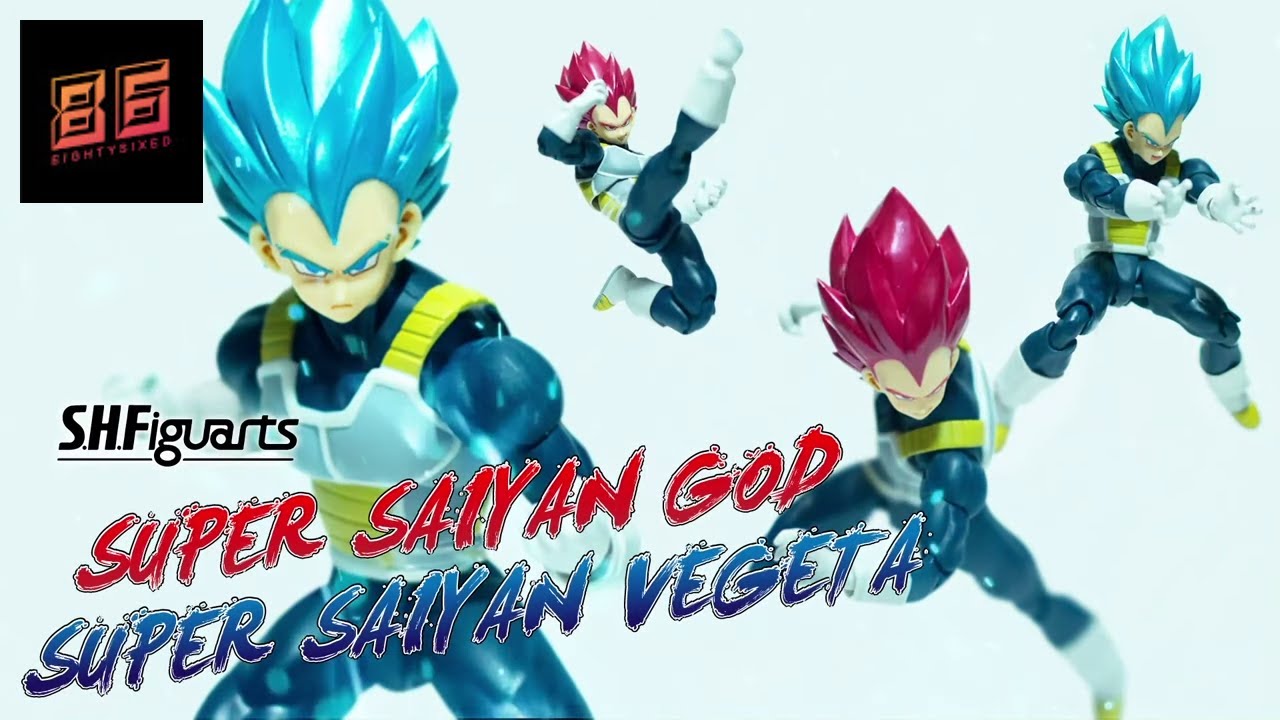 S.H FIGUARTS Super Saiyan God Super Saiyan Vegeta Review