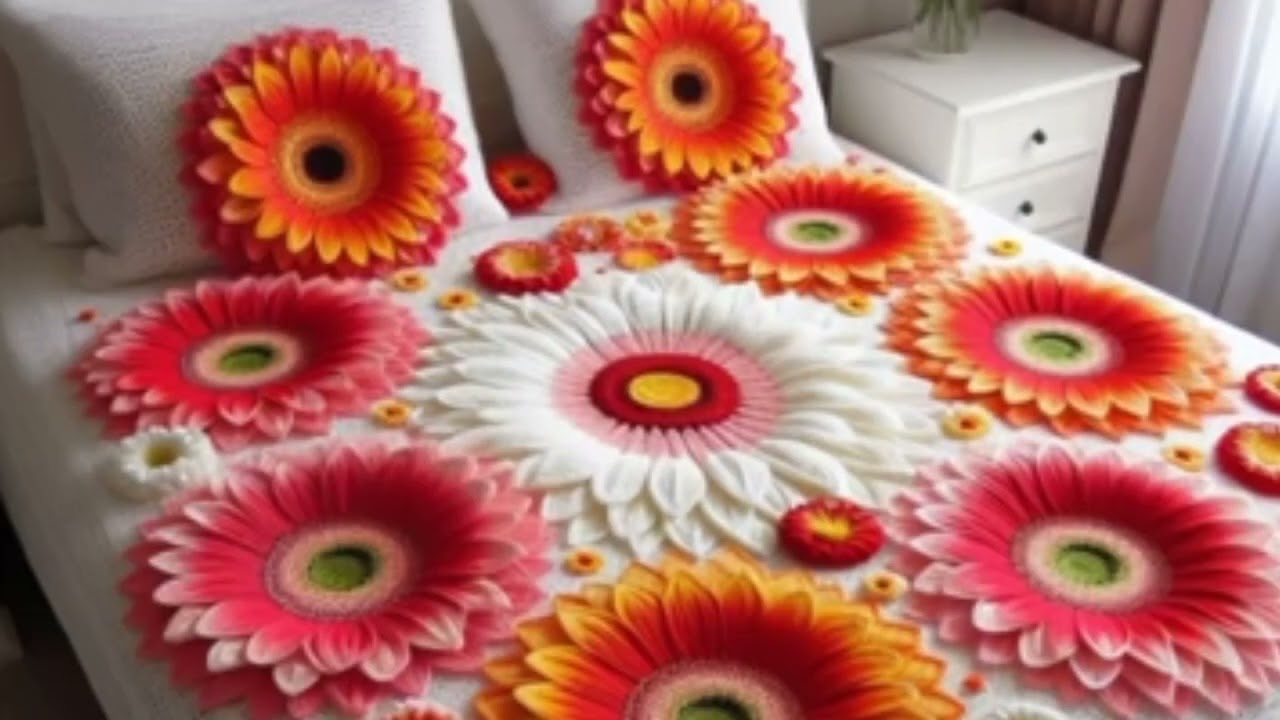Beautiful ideas/crochet badsheet collection/share ideas/beauti way