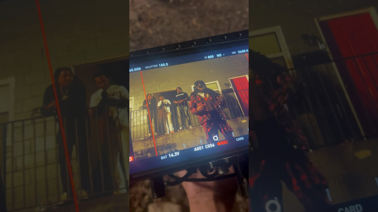 Behind scenes Lil Durk &ldquo; Smurk Carter &ldquo; Valley visions & Jerry Productions #lildurk #rap #freedurk