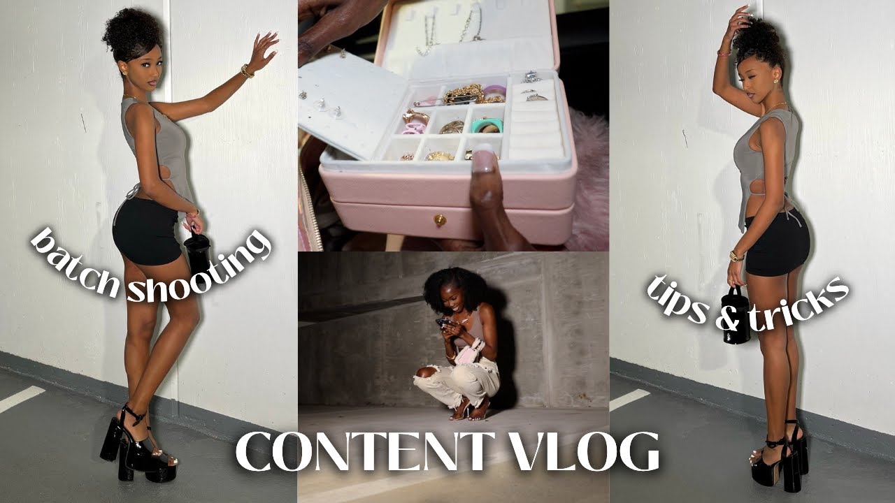 CONTENT DAY VLOG: BATCH SHOOTING INSTAGRAM PICTURES, SCOUTING LOCATIONS, WHAT TO PACK + MORE