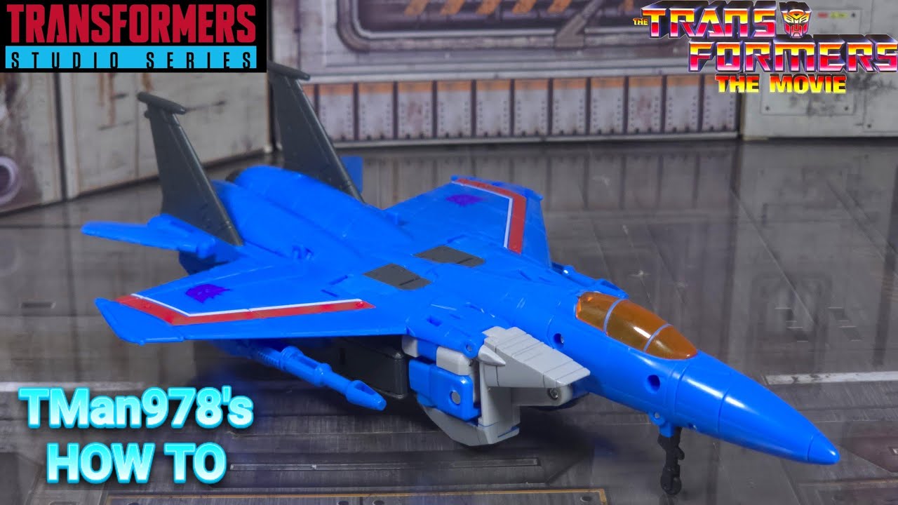 TMan978's How To Transform SS86 Thundercracker To Jet & Robot Mode 