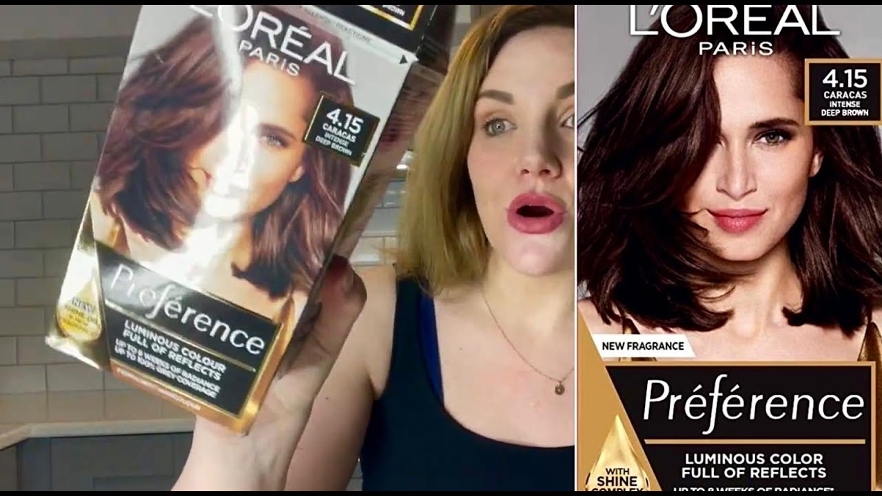 Dying My Hair Blonde to Brunette | Hair Fail | L'Oréal Paris Préférence Infinia Hair Dye | 2 Week