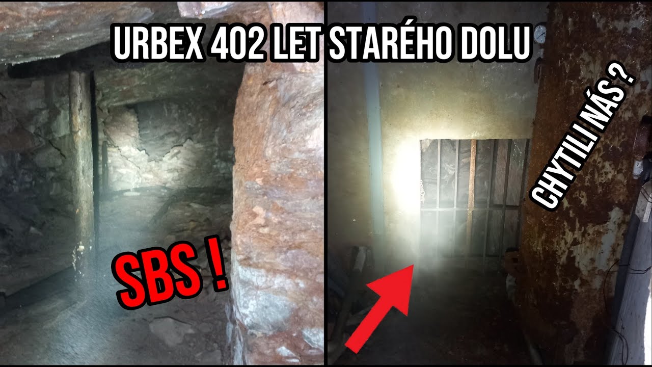 Opuštěný důl z roku 1623 - CHYTILI NÁS ! - URBEX