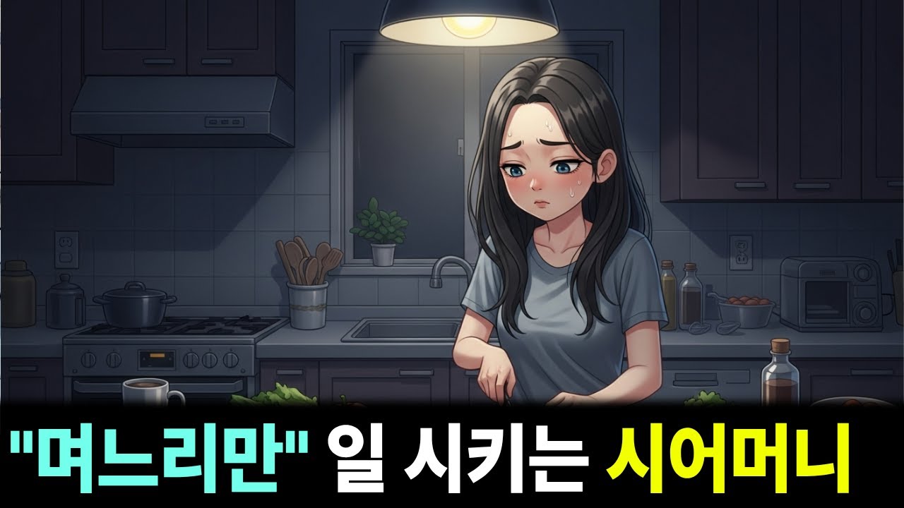 며느리 에게만 일시키는 시어머니 |사람사는이야기|시월드|고부갈등|실제사연