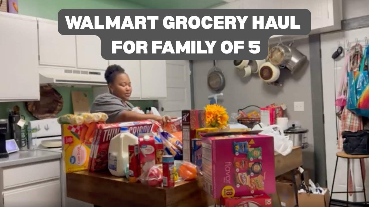 Покупки на вынос в Walmart
