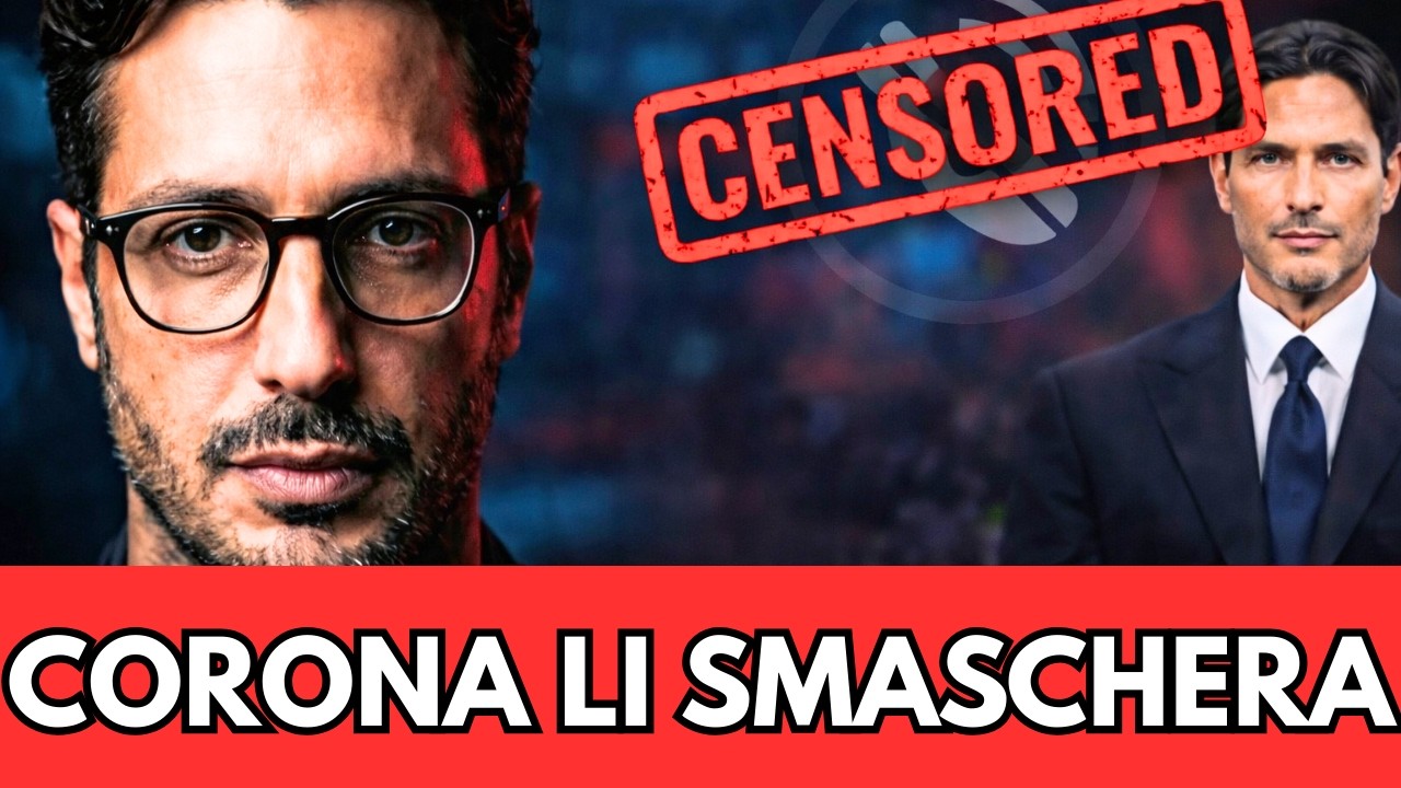 Corona accusa: accordo nascosto tra RAI e Berlusconi!
