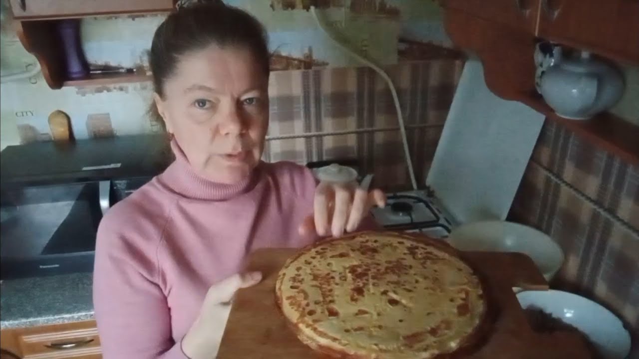 Вот лохушка🙄Пеку блины. Начинка супер. Тонкие блинчики с печенью, мягкие, красивые, вкусные блинчики