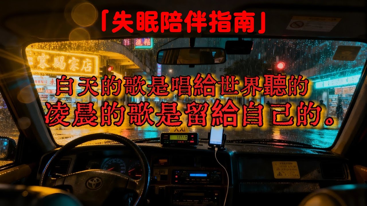 「失眠陪伴指南」凌晨两点半，让音乐接住你的情绪