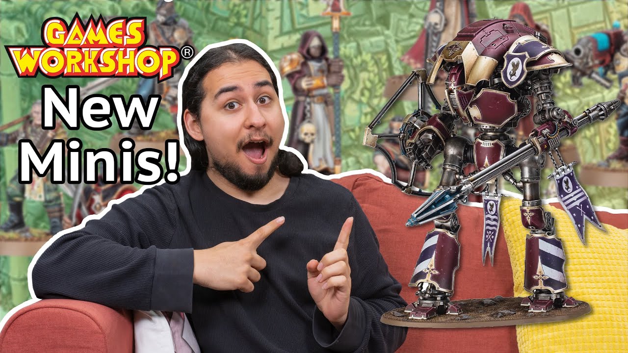 Games Workshop Shows off 60 New Miniatures!!!