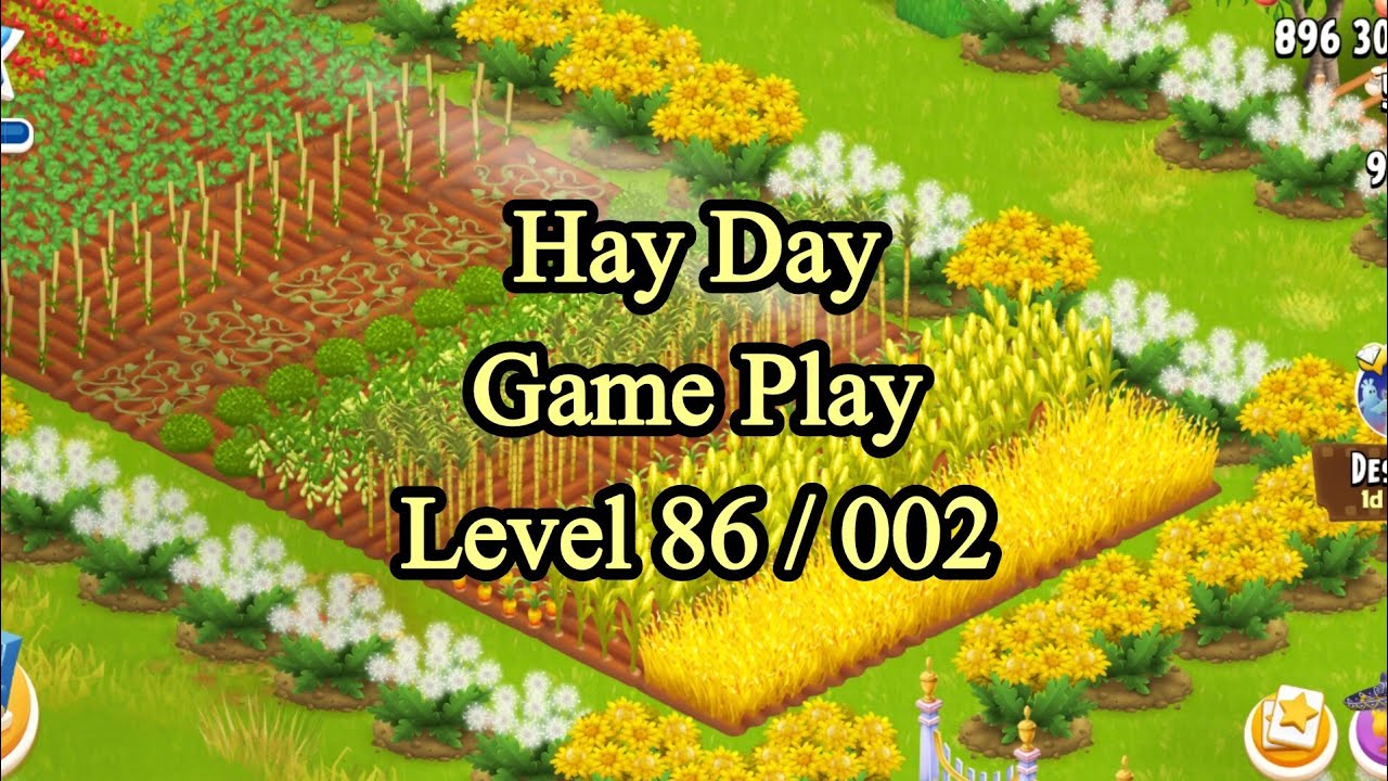 Hay Day Game Play Level 86 #002