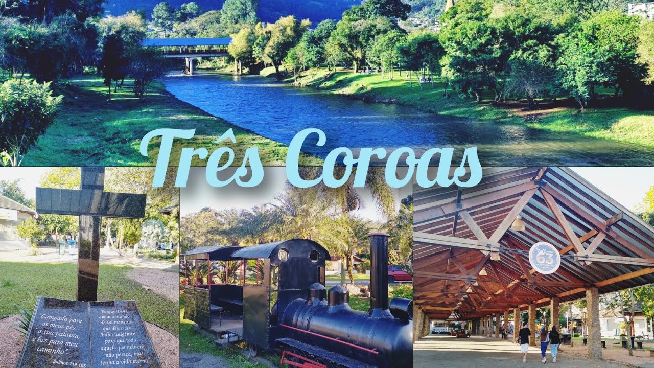 Centro de Três Coroas(Uma Cidade a 25km de Gramado)📌