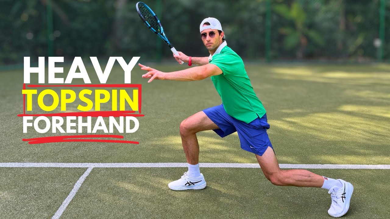 How to Hit a HEAVY Topspin Forehand Like the Pros (Effortless Power)