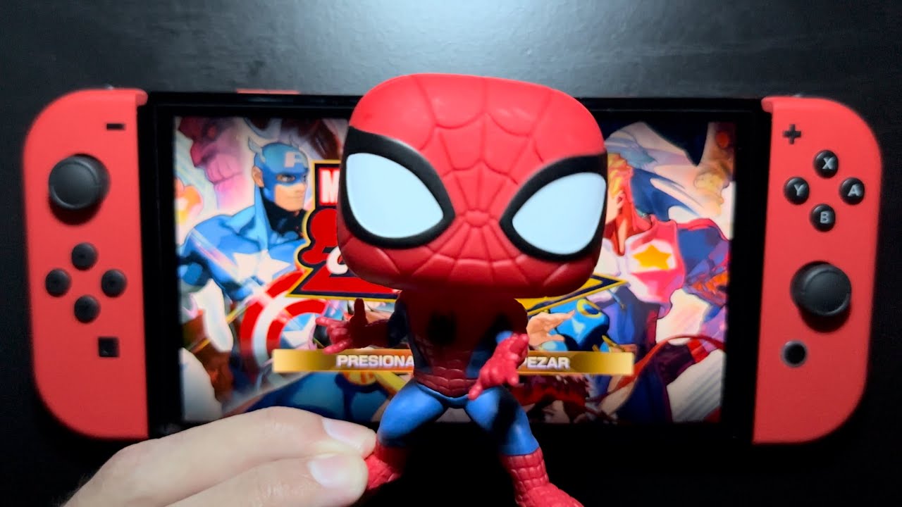 Spider-Man: Funko Pop! (Marvel vs. Capcom Fighting Collection) Nintendo Switch OLED Gameplay