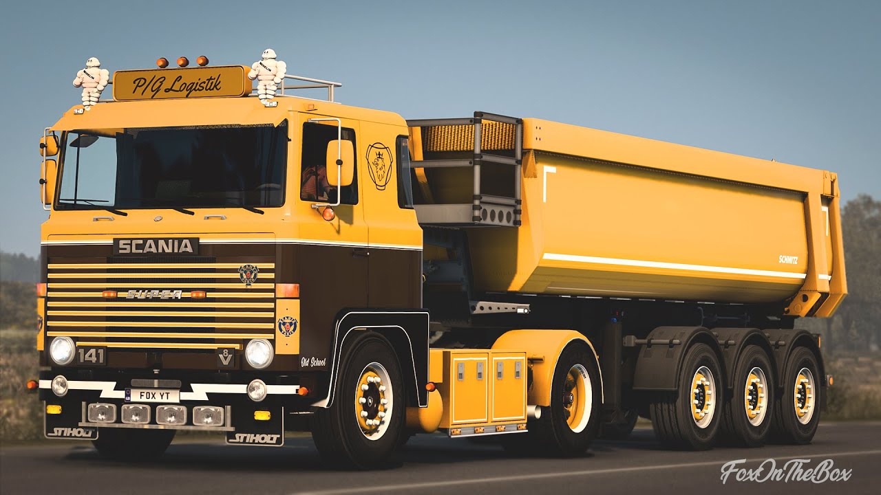 ETS2 1.41 Scania 1 Series & V8 Sound Mod | Euro Truck Simulator 2 Mod