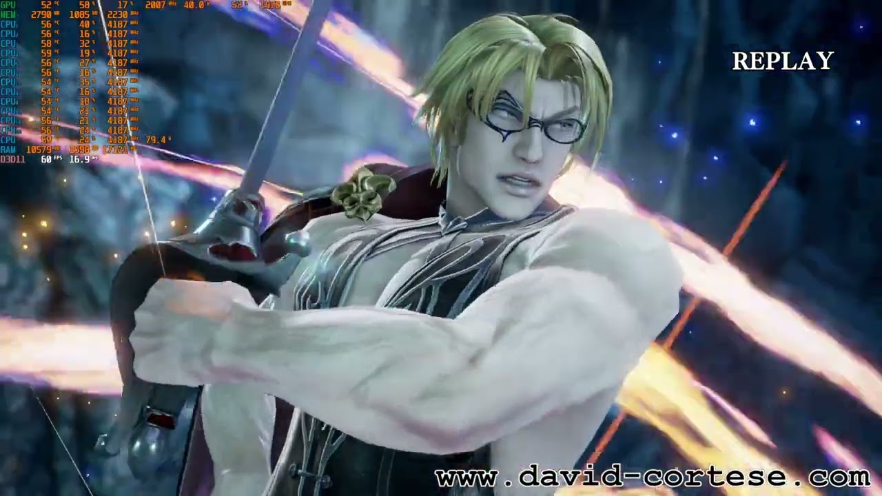 SOULCALIBUR VI - GAMEPLAY BENCHMARK - CPU VS CPU