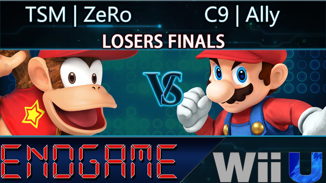 Endgame  LOSERS FINALS - TSM | ZeRo (Diddy Kong) vs C9 | Ally (Mario)