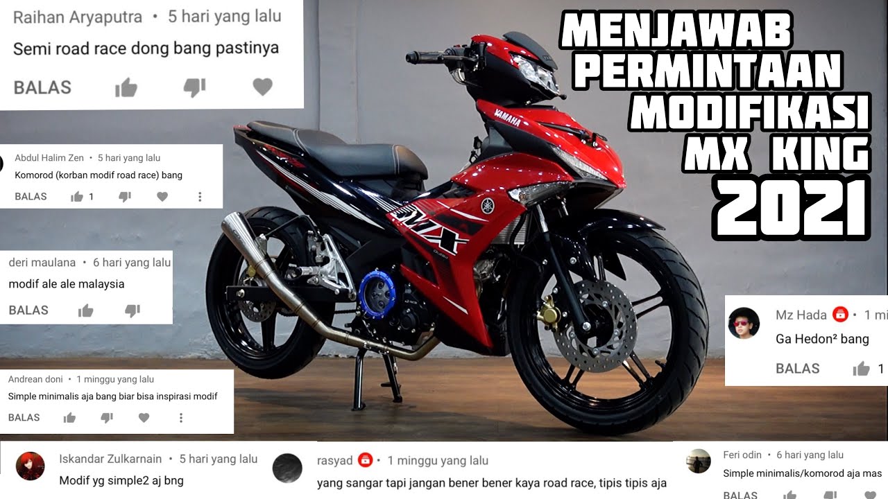 MODIFIKASI MX KING 2021 PART 1