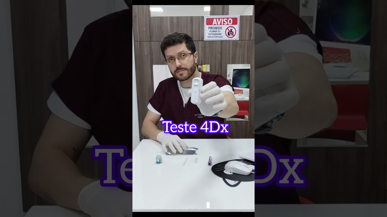 Teste 4Dx em 1min. #4dx #medvet #vetdescomplica