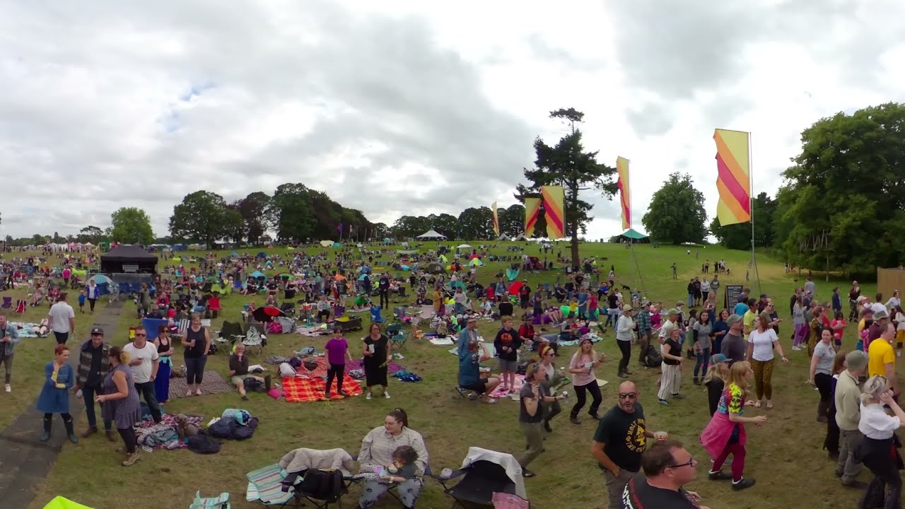 Deer Shed Festival in 360 video, on 1 August 2021