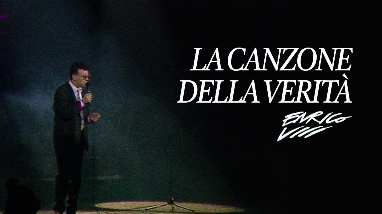 Enrico Ruggeri - La canzone della verità (Enrico VIII Tour)